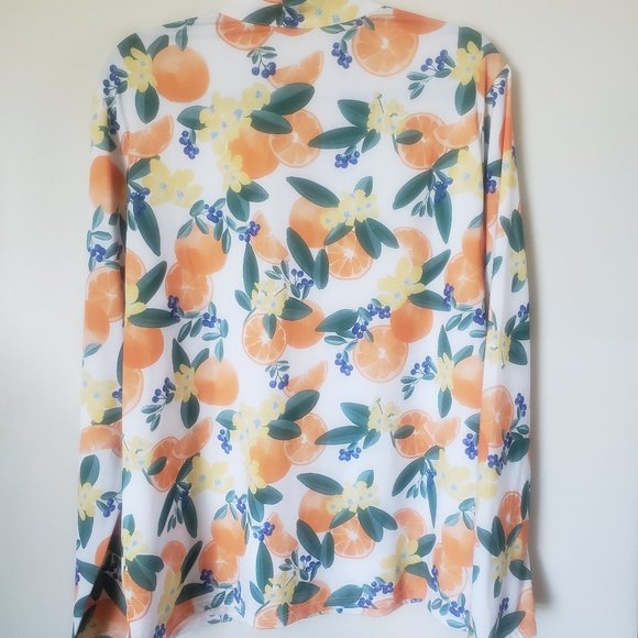 TAIL Women's Fun in the Sun Happy Long Sleeve 3/4 Zip - Orange Crush - XXL - Picture 5 of 13